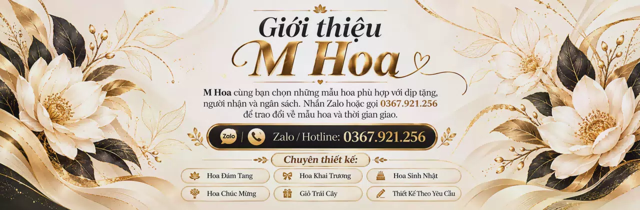 Ảnh bìa Shop hoa tươi Xã Óc Eo An Giang - Tư vấn hoa theo từng dịp